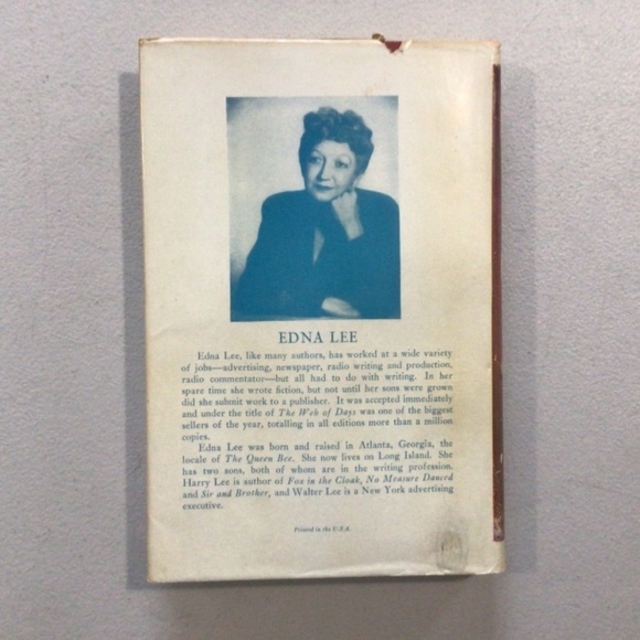 The Queen Bee by Edna Lee Vintage Hardcover Book - Picture 7 of 12
